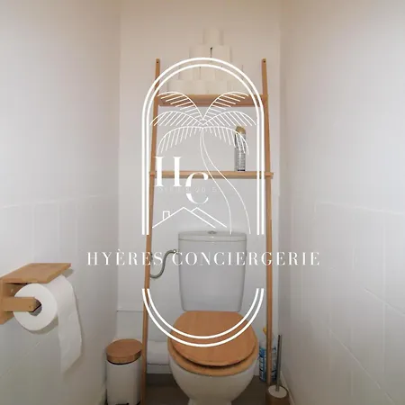 Triplex 2 Port D'hyeres A 400m Plages Clim Wifi Pk By Hc *
